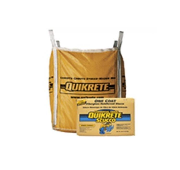 QUIKRETE One Coat Fiberglass Reinforced Stucco 80 lb at J & B Materials