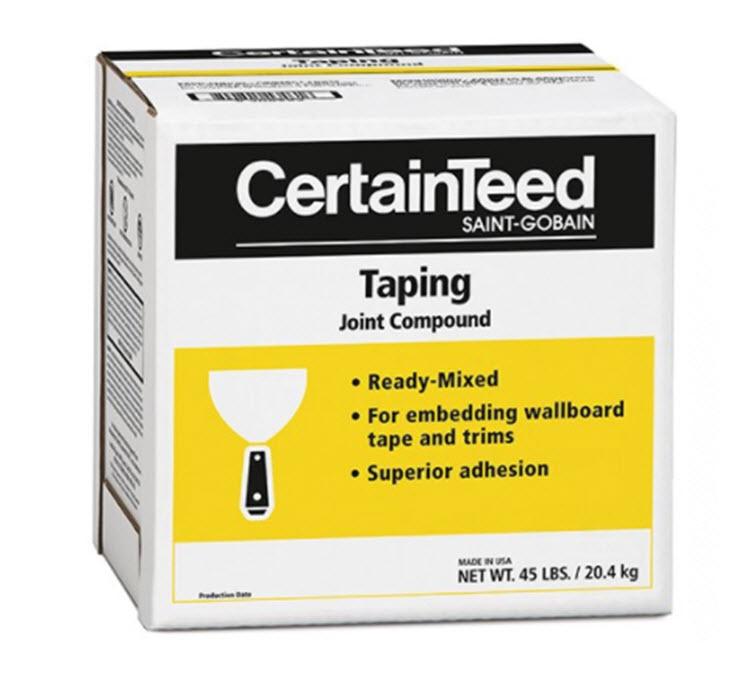 CertainTeed Taping Joint Compound 3.5 Gallon Box at J & B Materials