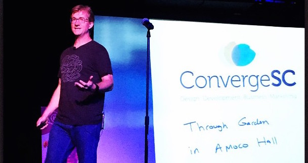Carl Smith at Converge SE - photo credit Jason Beaird