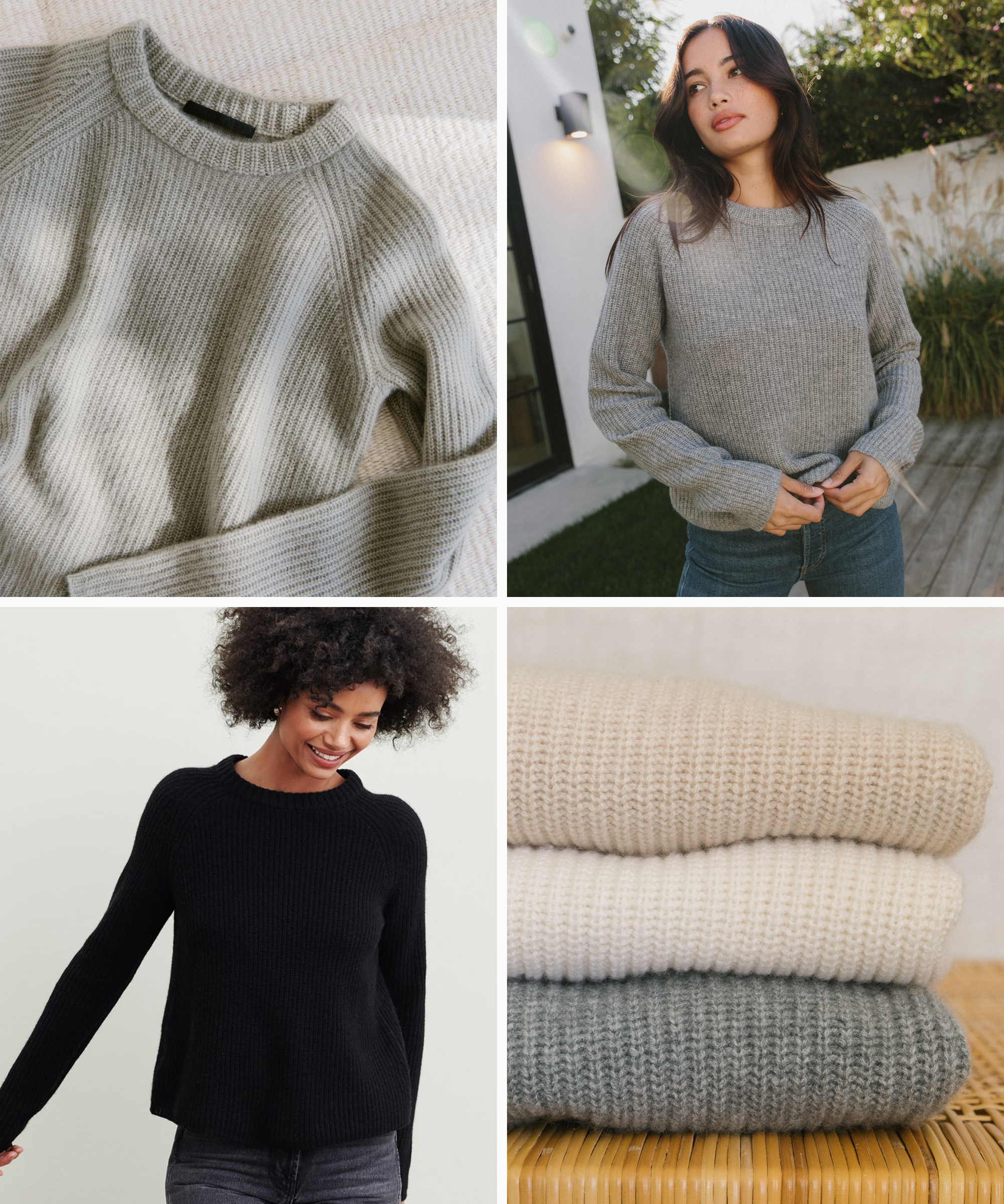 Cashmere Fisherman Sweater – Jenni Kayne