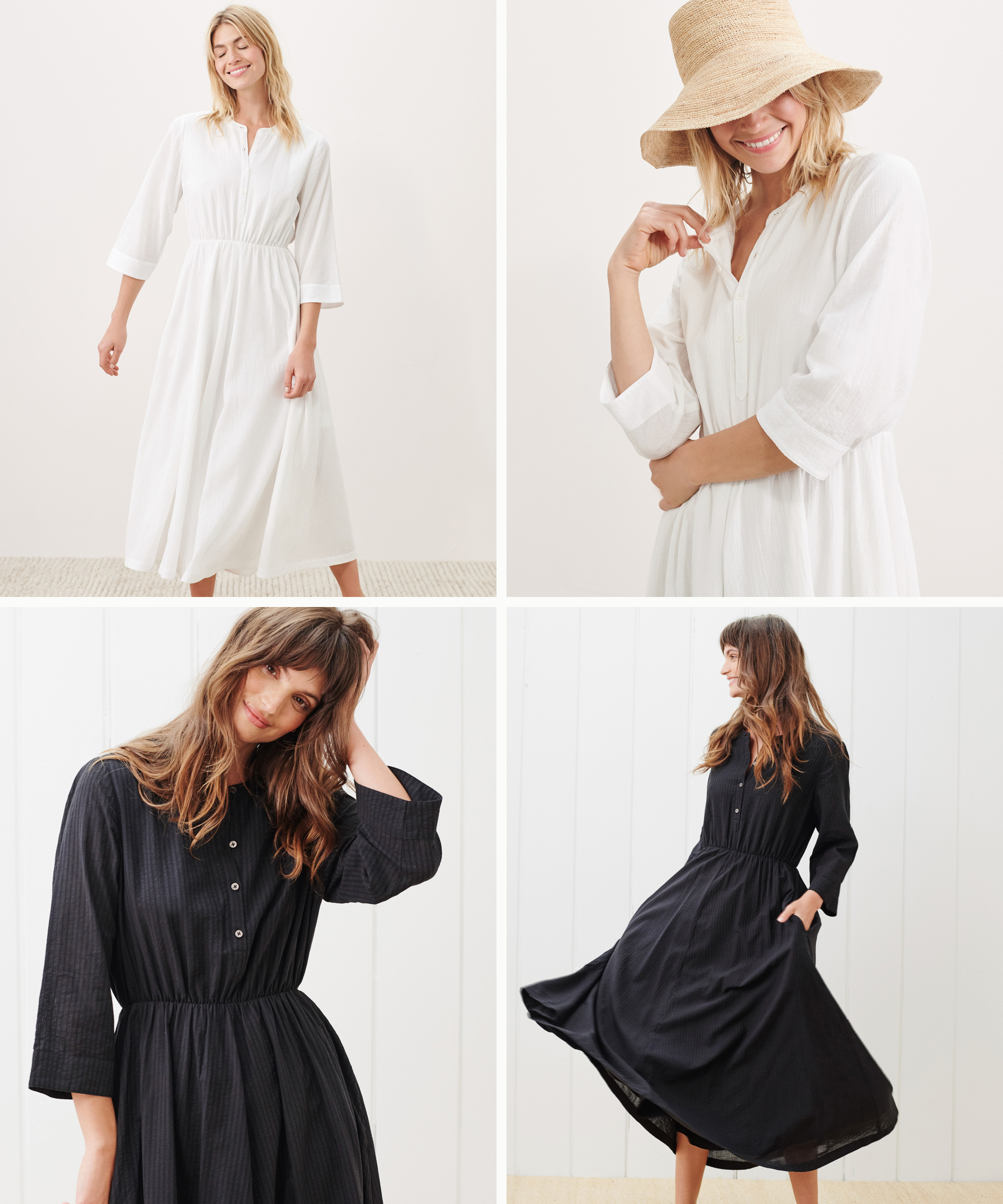 Seersucker Shirt Dress – Jenni Kayne