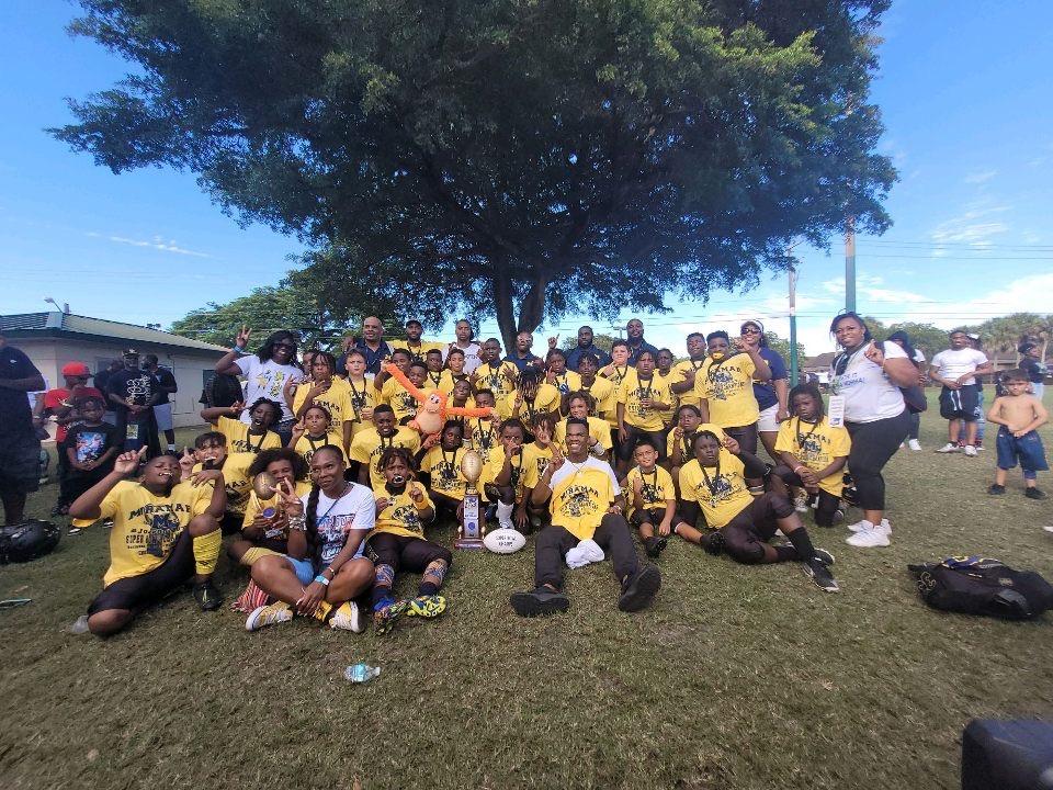 Miramar Wolverines Football & Cheerleading SUPERBOWL CHAMPIONS