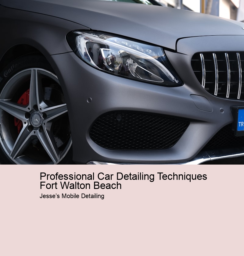 Professional Car Detailing Techniques Fort Walton Beach