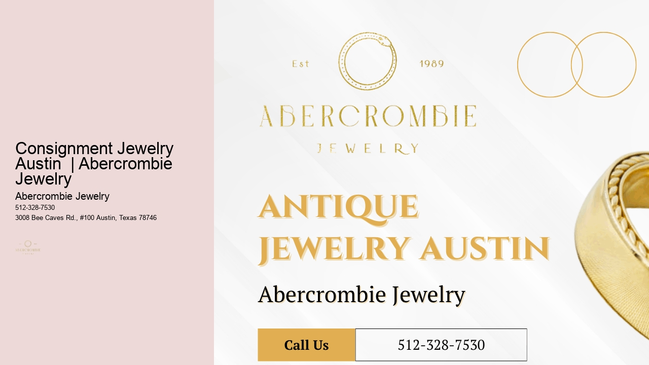 Consignment Jewelry Austin  | Abercrombie Jewelry