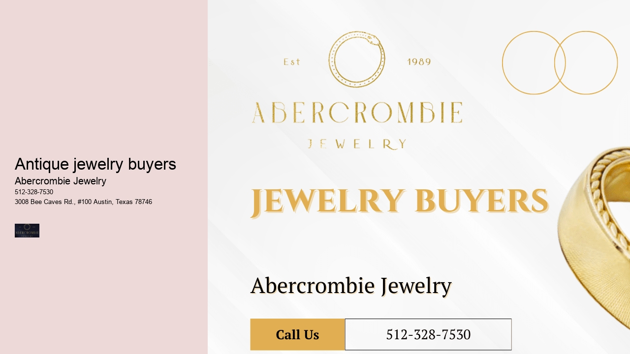 Antique jewelry buyers