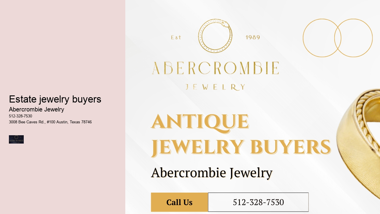 Estate jewelry buyers