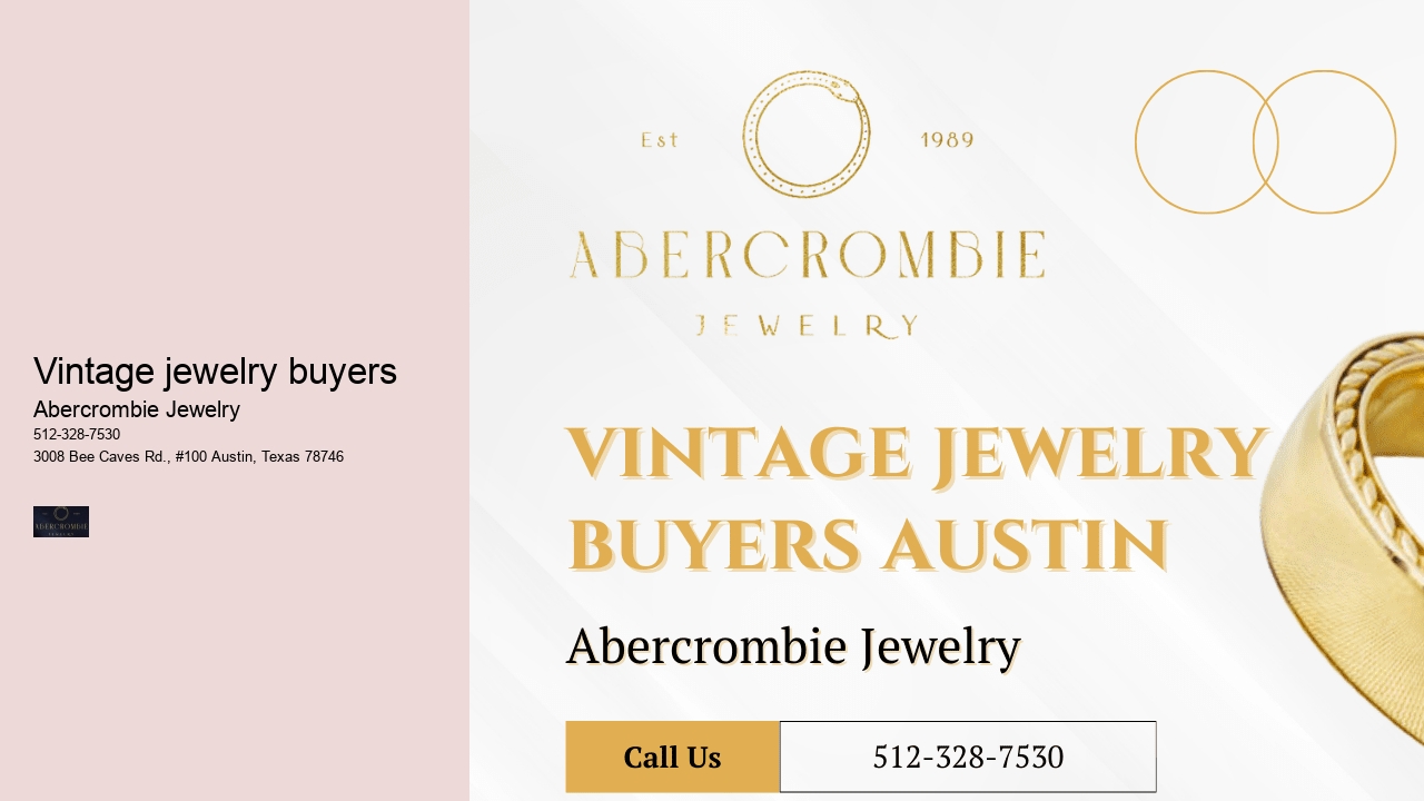 Vintage jewelry buyers