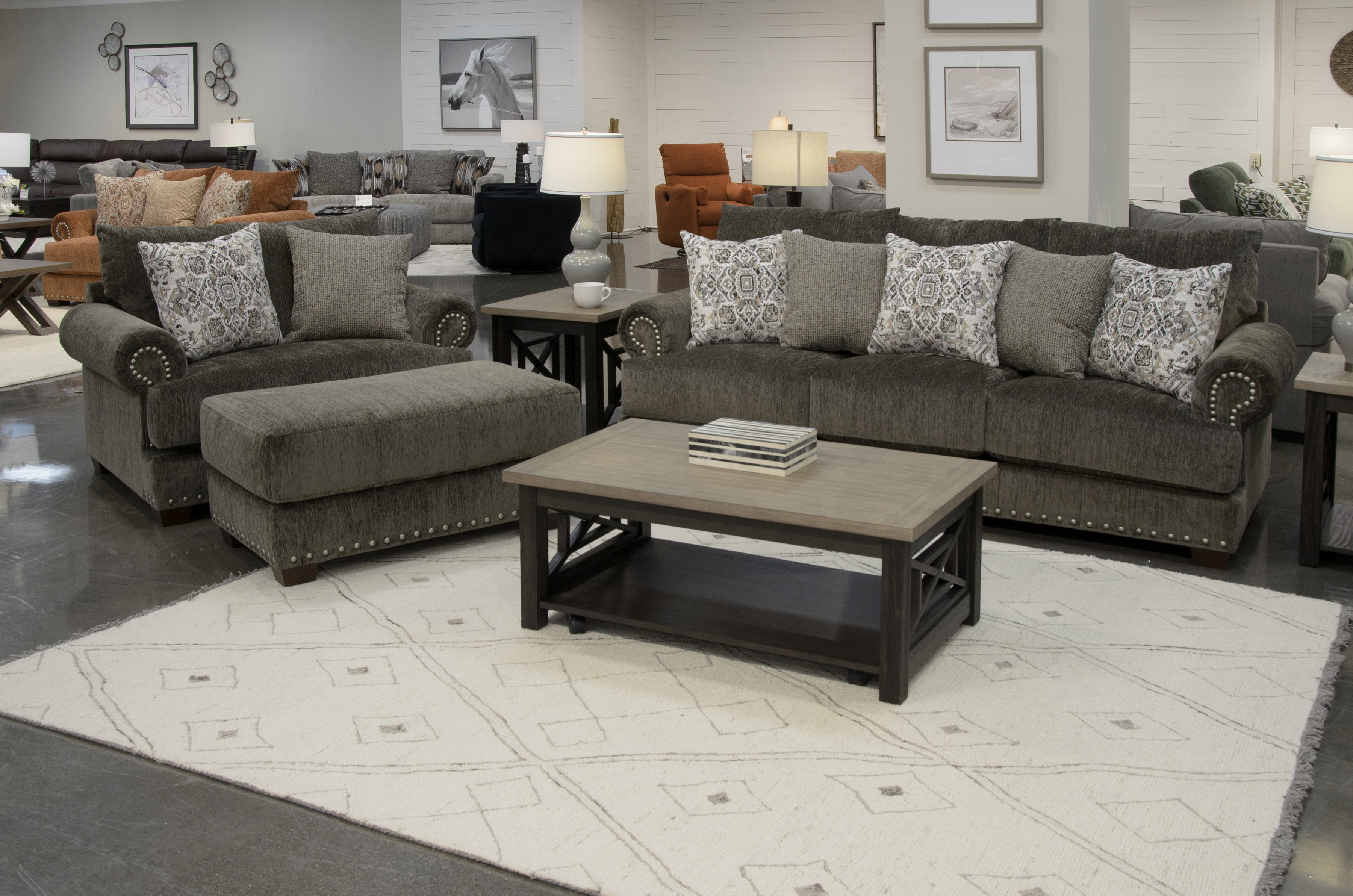 リエゾン１〜２０ Jackson Furniture - 404203 1542-34/1880-28 - Monarch Sofa-404203