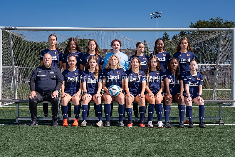 Soccer Féminin AL - Portraits et équipe 2023