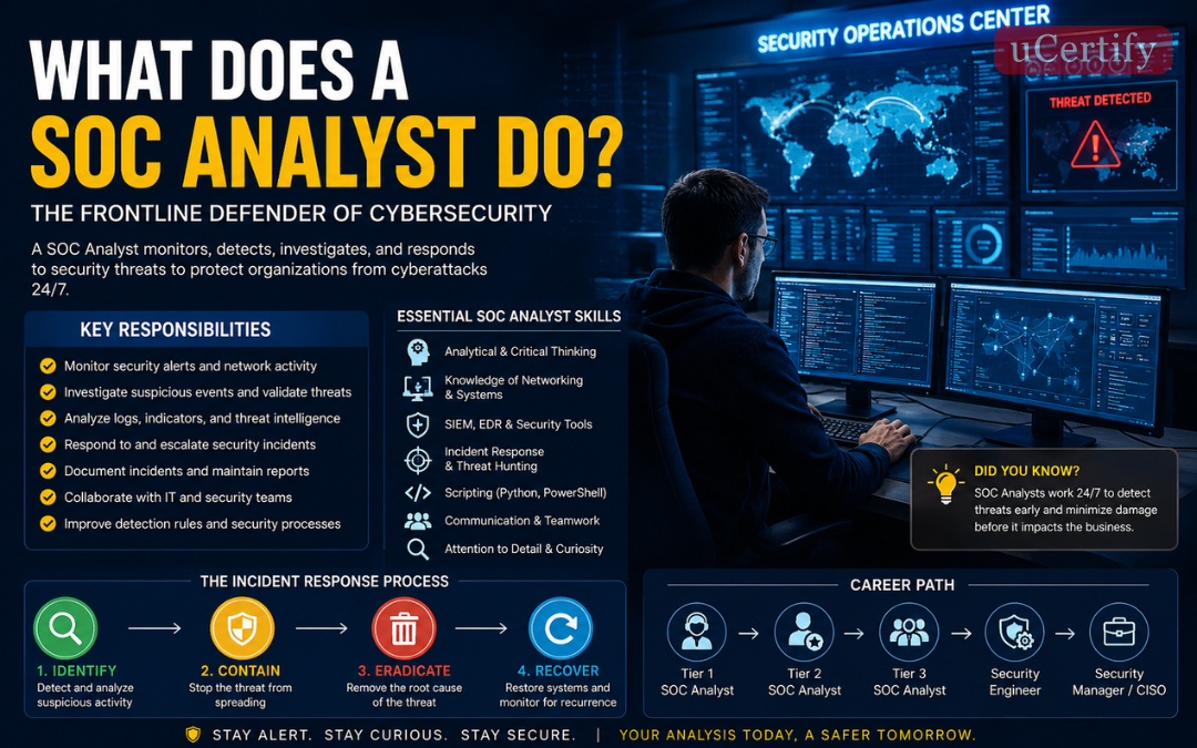 What Does a SOC Analyst Do? A Complete Guide to Responsibilities, Skills, and Career Growth
