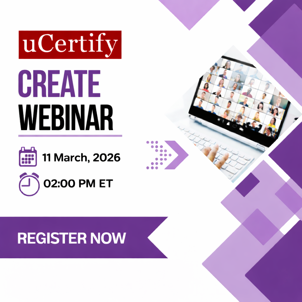 uCertify Create Webinar