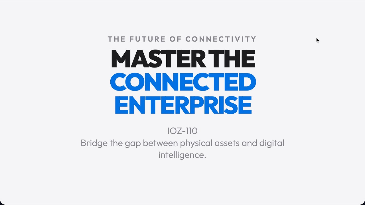 IOZ-110 : Internet of Things (IoTBIZ)