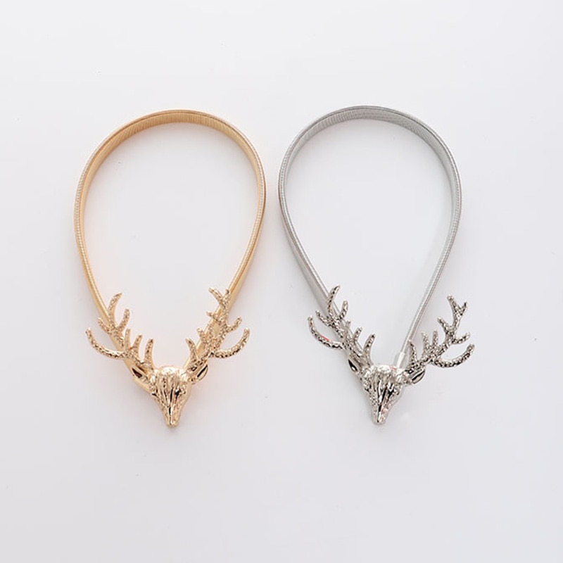 New Elastic Metal Curtain Strap Tie Aluminum Alloy Creative Curtain Buckles Home Decor Luxury Curtain Tieback Clip Accessories