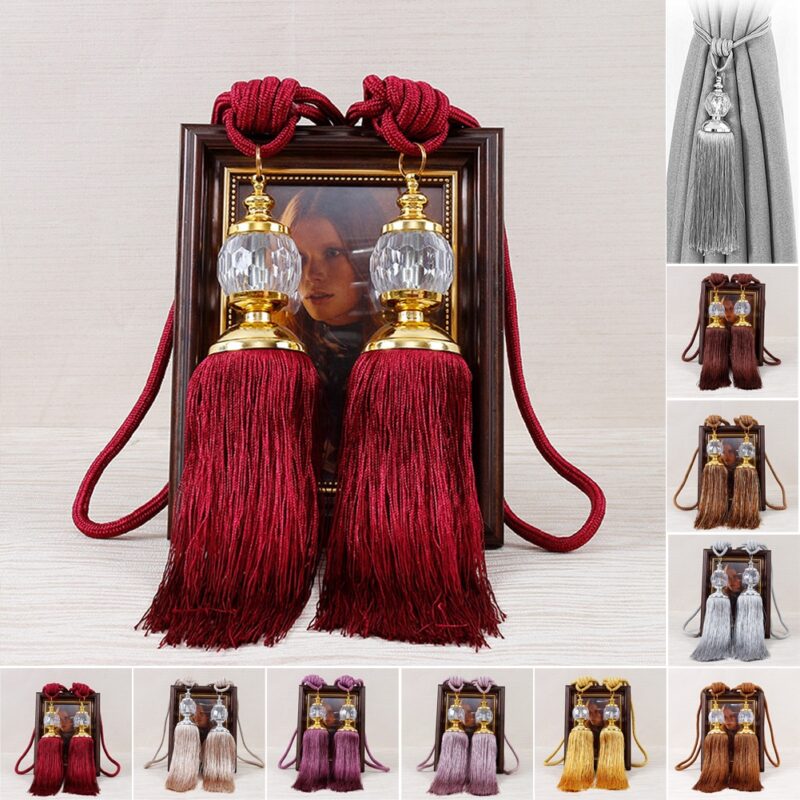 Luxury Curtain Holdbacks Rope Tie Backs