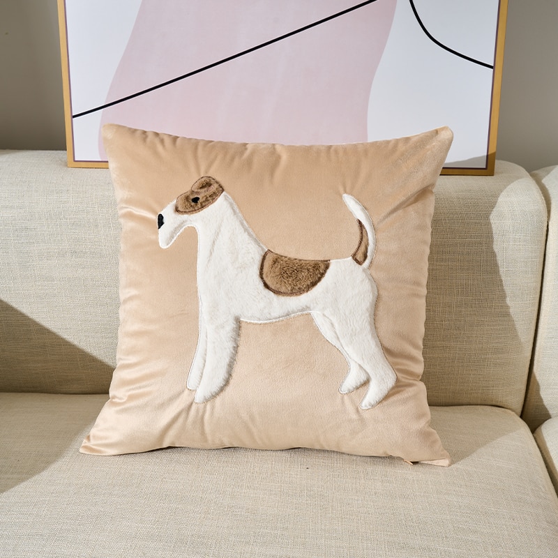 Rabbit Decorative Pillowcase Cute Soft Pillows For Sofa Bed Living Room Home Decoration Housse De Coussin Luxury Cushion Cover