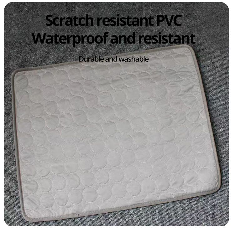 Dog Cooling Mat Breathable Blanket Summer Washable Ice Silk Pads Cushion Indoor Seat Prevent Sunstroke