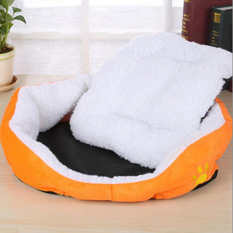 Beautifully Joy Cute Animal Cat Dog Pet Beds Mats Teddy Pet Dog Sofa Pet Cat Bed House Big Blanket Cushion Basket Supplies 2810
