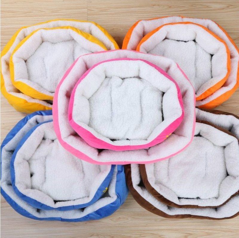 Beautifully Joy Cute Animal Cat Dog Pet Beds Mats Teddy Pet Dog Sofa Pet Cat Bed House Big Blanket Cushion Basket Supplies 2810