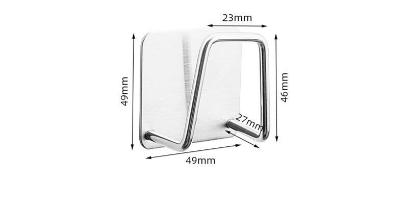 Kitchen Stainless Steel Sink Sponges Holder Self Adhesive Drain Drying Rack Kitchen Wall Hooks Accessories Storage Organizer Kitchen Stainless Steel Sink Sponges Holder Self Adhesive Drain Drying Rack Kitchen Wall Hooks Accessories Storage Organizer