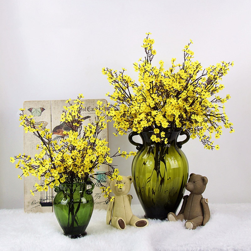 Cheap Multicolor Sakura Artificial Flowers Baby's Breath Gypsophila Fake Flowers DIY Wedding Decoration Home Bouquet Fake Flower Cheap Multicolor Sakura Artificial Flowers Baby's Breath Gypsophila Fake Flowers DIY Wedding Decoration Home Bouquet Fake Flower