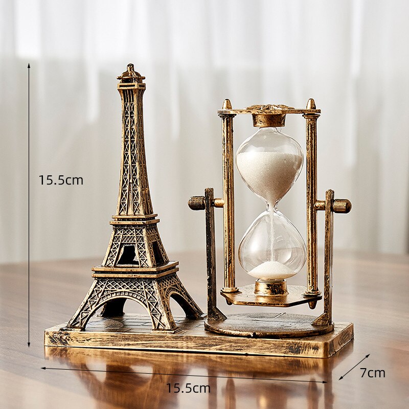 Vintage Hourglass Sand Timer Home Decor Rotating Metal Sandglass Sand Clock Office Desk Accessories Household Items Hourglass Vintage Hourglass Sand Timer Home Decor Rotating Metal Sandglass Sand Clock Office Desk Accessories Household Items Hourglass
