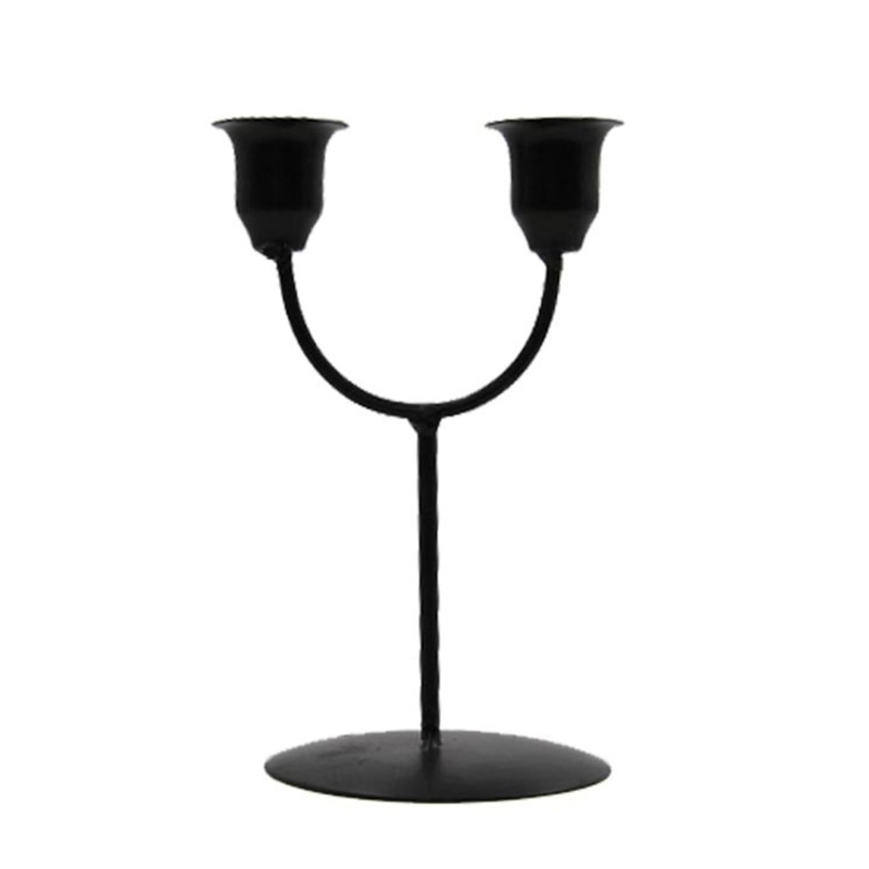 2 Arm Holder Simple Metal Candelabra Candlestick Stand for Wedding Party Women's Bedroom /dining table Decoration Nice Gift 2 Arm Holder Simple Metal Candelabra Candlestick Stand for Wedding Party Women's Bedroom /dining table Decoration Nice Gift