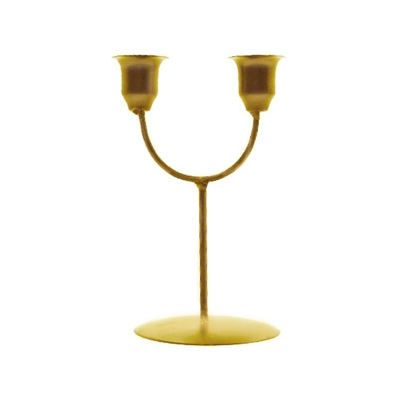 2 Arm Holder Simple Metal Candelabra Candlestick Stand for Wedding Party Women's Bedroom /dining table Decoration Nice Gift 2 Arm Holder Simple Metal Candelabra Candlestick Stand for Wedding Party Women's Bedroom /dining table Decoration Nice Gift