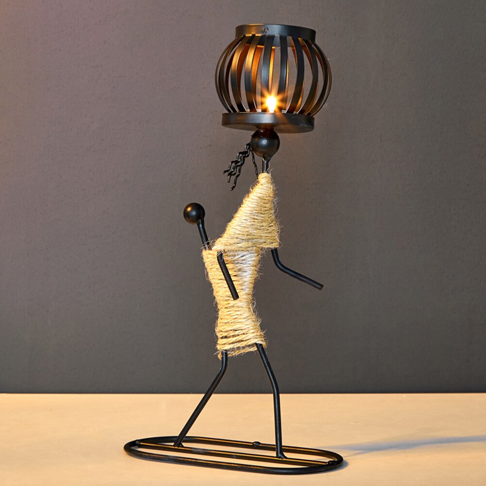 New 1Pc Creative Beautiful Nordic Candlestick Abstract Iron Men Design Candle Holder Home Bar Restaurant Decor New 1Pc Creative Beautiful Nordic Candlestick Abstract Iron Men Design Candle Holder Home Bar Restaurant Decor