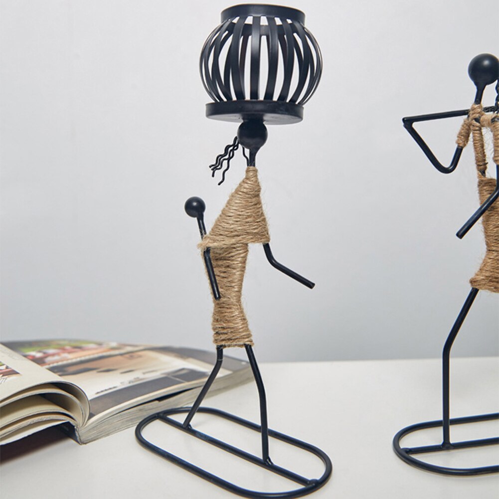 New 1Pc Creative Beautiful Nordic Candlestick Abstract Iron Men Design Candle Holder Home Bar Restaurant Decor New 1Pc Creative Beautiful Nordic Candlestick Abstract Iron Men Design Candle Holder Home Bar Restaurant Decor