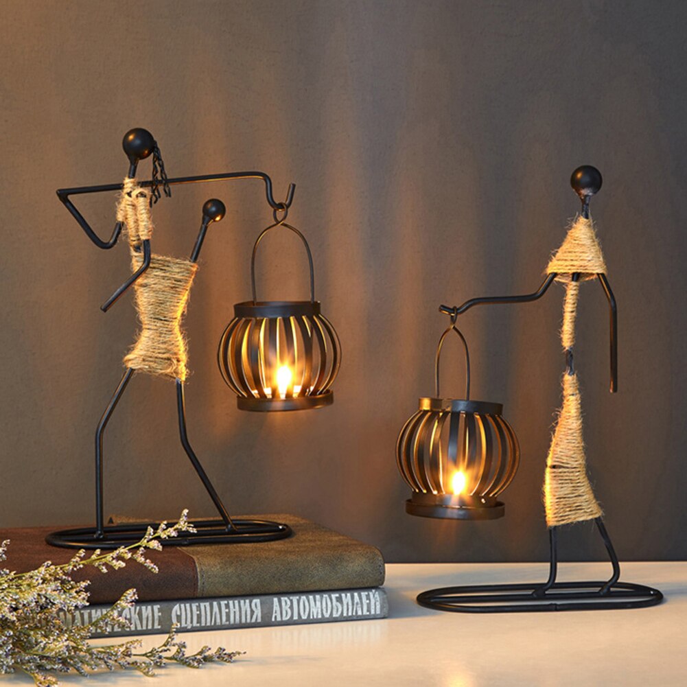 New 1Pc Creative Beautiful Nordic Candlestick Abstract Iron Men Design Candle Holder Home Bar Restaurant Decor New 1Pc Creative Beautiful Nordic Candlestick Abstract Iron Men Design Candle Holder Home Bar Restaurant Decor