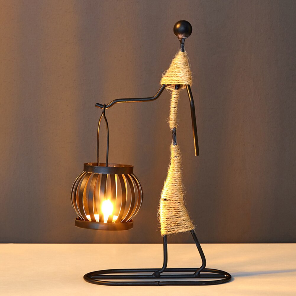 New 1Pc Creative Beautiful Nordic Candlestick Abstract Iron Men Design Candle Holder Home Bar Restaurant Decor New 1Pc Creative Beautiful Nordic Candlestick Abstract Iron Men Design Candle Holder Home Bar Restaurant Decor