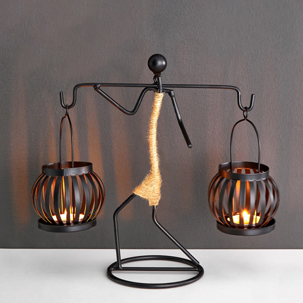 New 1Pc Creative Beautiful Nordic Candlestick Abstract Iron Men Design Candle Holder Home Bar Restaurant Decor New 1Pc Creative Beautiful Nordic Candlestick Abstract Iron Men Design Candle Holder Home Bar Restaurant Decor