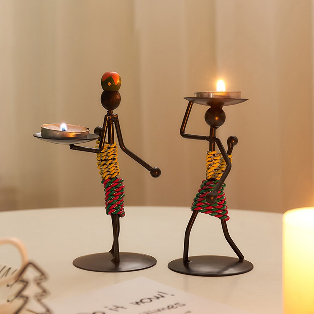 New 1Pc Creative Beautiful Nordic Candlestick Abstract Iron Men Design Candle Holder Home Bar Restaurant Decor New 1Pc Creative Beautiful Nordic Candlestick Abstract Iron Men Design Candle Holder Home Bar Restaurant Decor