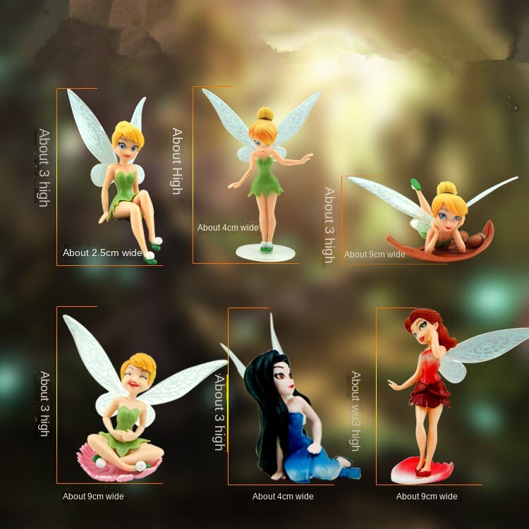 Flower Fairy Flying Wing Family Miniature Artificial Garden Decoration Home Decoration Crafts Succulents Decoration