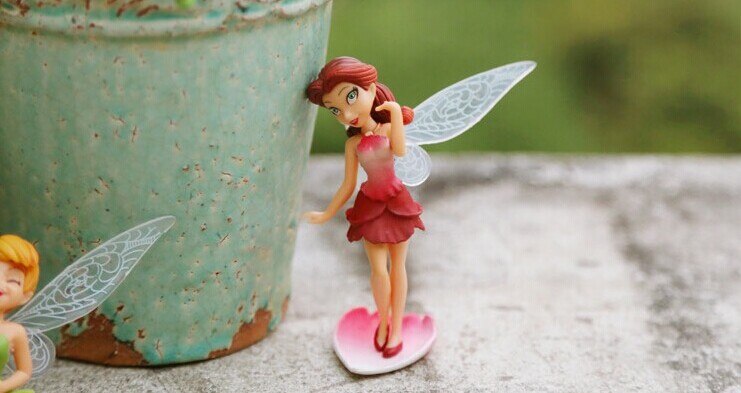 Flower Fairy Flying Wing Family Miniature Artificial Garden Decoration Home Decoration Crafts Succulents Decoration