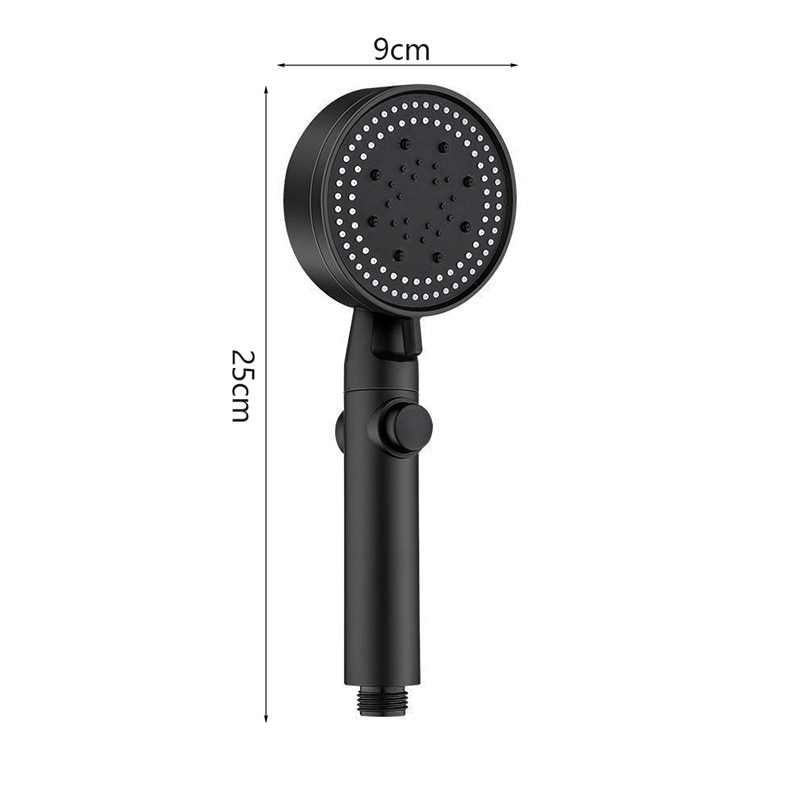 6 Mode Shower Head Water Saving Adjustable High Pressure Shower One-Key Stop Water Massage Eco Shower Bathroom Accessories 6 Mode Shower Head Water Saving Adjustable High Pressure Shower One-Key Stop Water Massage Eco Shower Bathroom Accessories