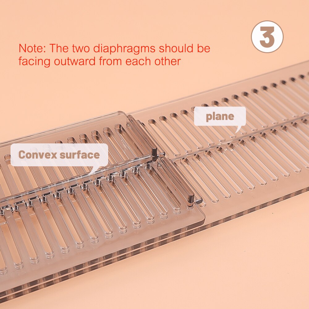 2pcs/set Adjustable Storage Drawers Divider Partition Retractable Plastic Clapboard Drawer Household Closet Punch-free Separator
