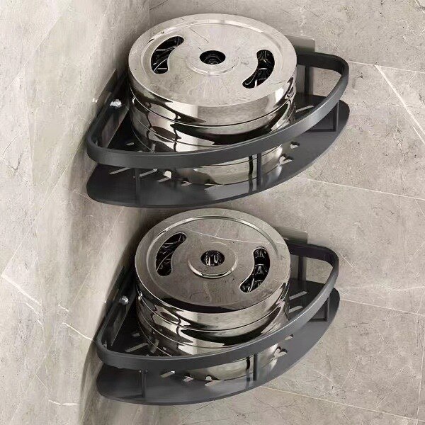 Bathroom Shelf Aluminum Alloy Shampoo Rack Makeup Storage Organizer Shower Shelf Bathroom Accessories No Drill Wall Corner Shelf Bathroom Shelf Aluminum Alloy Shampoo Rack Makeup Storage Organizer Shower Shelf Bathroom Accessories No Drill Wall Corner Shelf