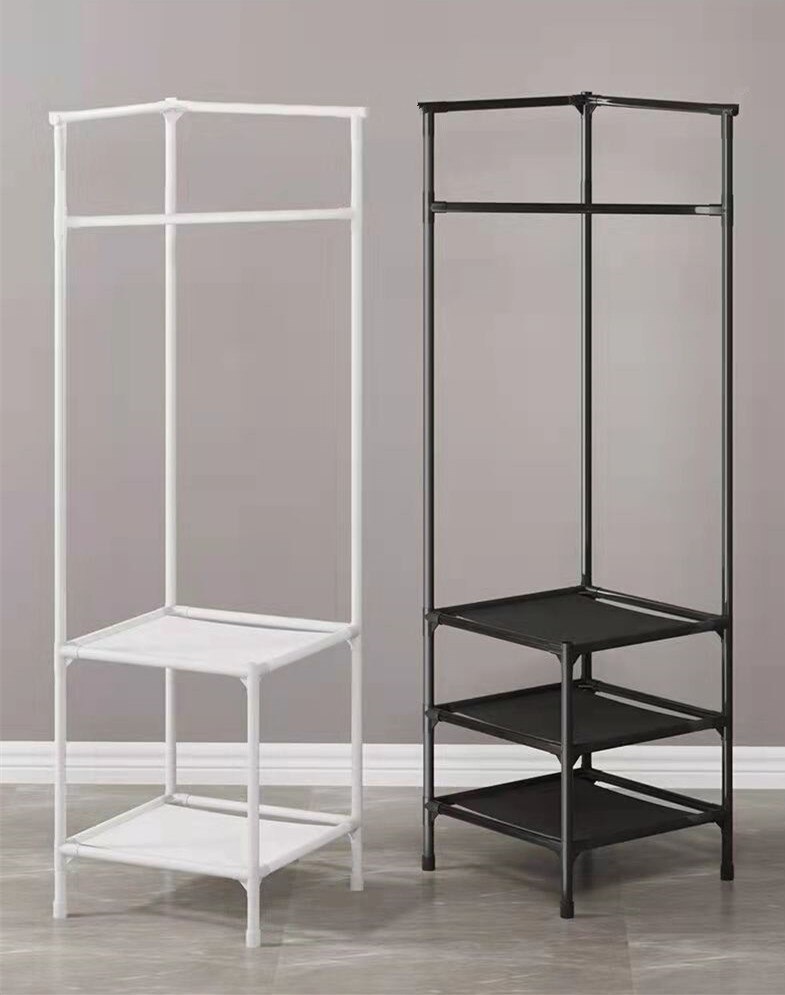 Corner coat rack Clothes rack Hangers triangle hangers Bedroom shelving Floor-to-ceiling clothes storage shelves Corner coat rack Clothes rack Hangers triangle hangers Bedroom shelving Floor-to-ceiling clothes storage shelves