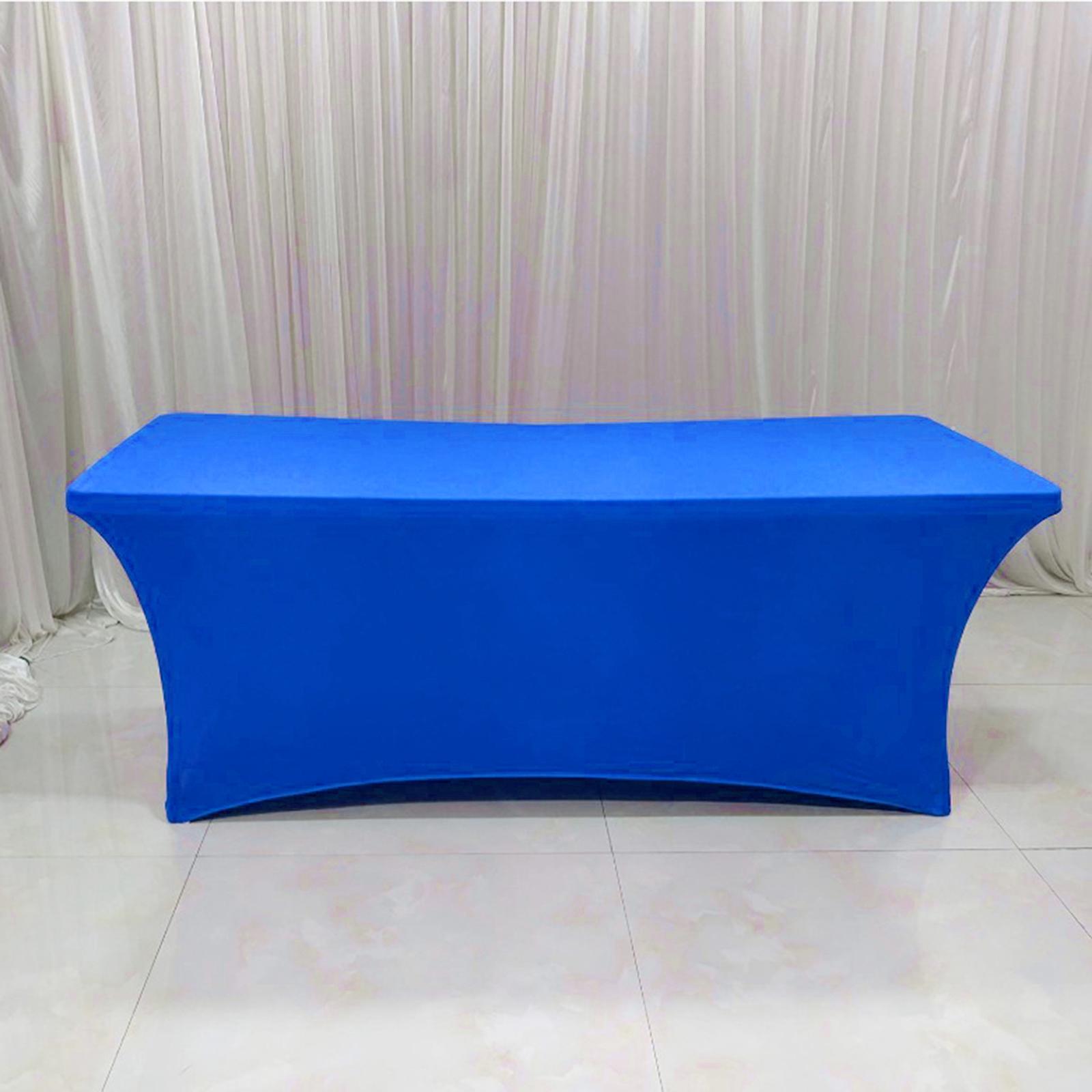 Rectangular Spandex Fitted Elastic Tablecloth Table Linens Table Covers Decorations