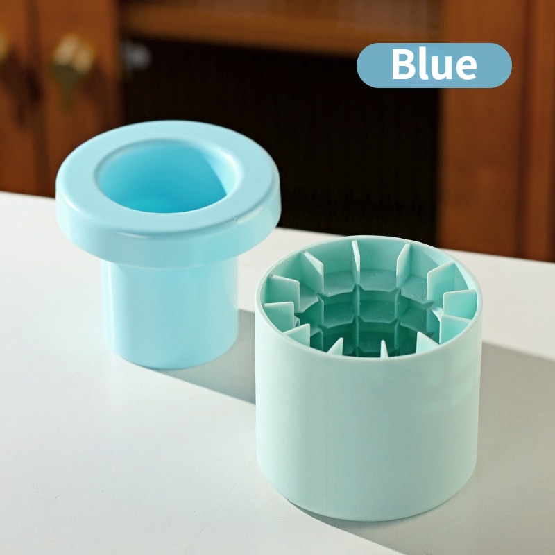 Ice Bucket Cup Mold Ice Cubes Tray Food Grade Quickly Freeze Silicone Ice Maker Creative Design Ice Bucket Whiskey Beer Maker