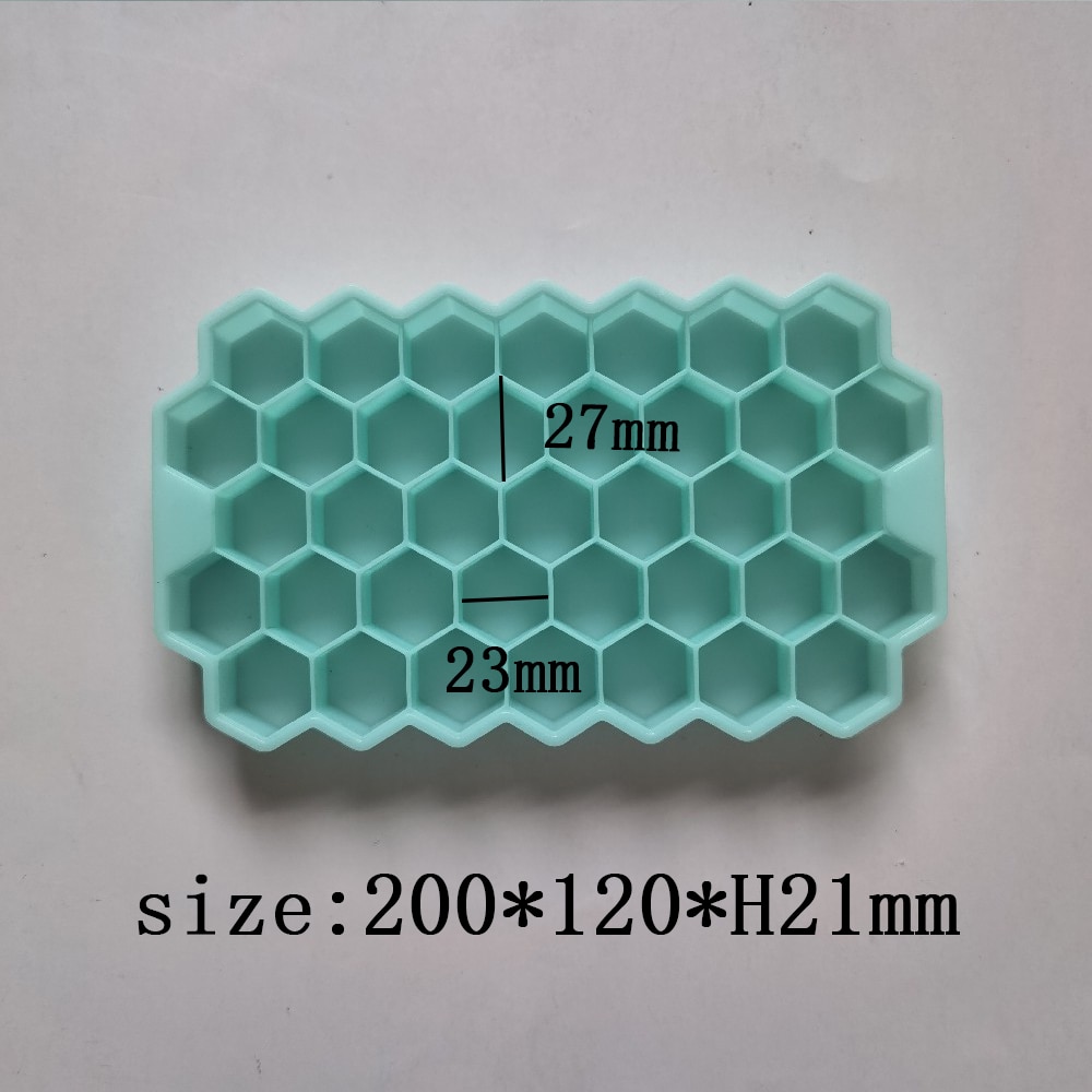 Creative Honeycomb Maker Ice Cube Trays Silicone Ice Mold Cube Ice Mould Silicone Cubitera Kitchen Gadgets