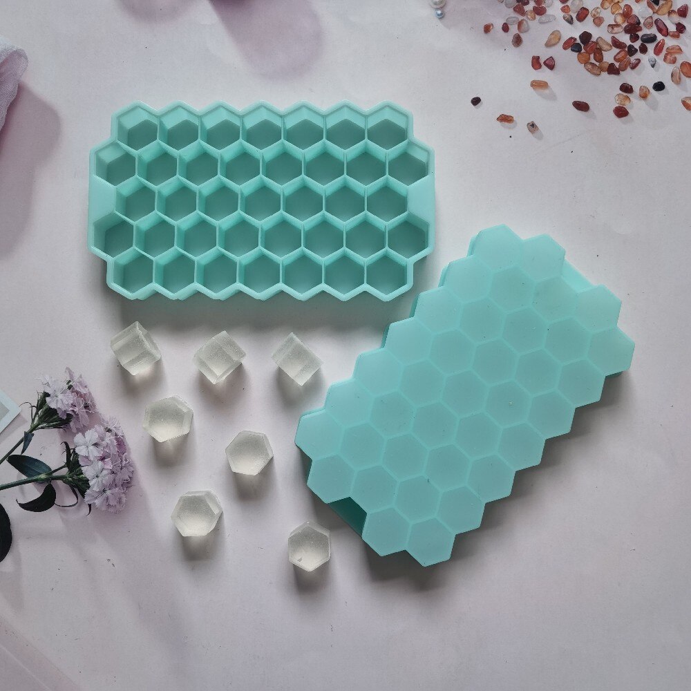 Creative Honeycomb Maker Ice Cube Trays Silicone Ice Mold Cube Ice Mould Silicone Cubitera Kitchen Gadgets