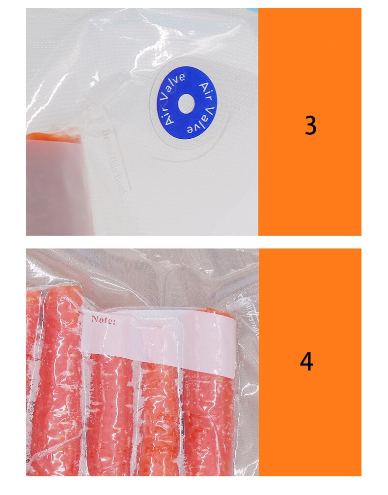 5/10pcs Vacuum Bags for Food Vacuum Sealer Food Fresh Long Keeping 22*21cm/26*28cm Food Packer Bags Vacuum Zipper Bags
