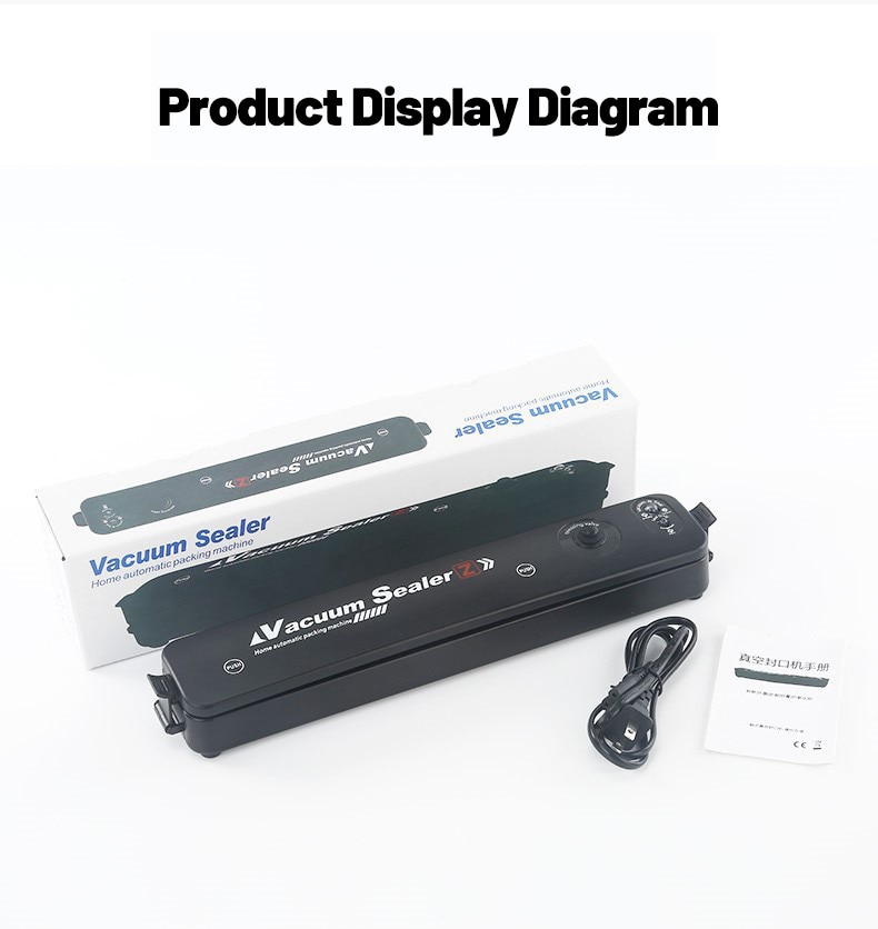 Food Keep Fresh Storage Sealing Machine 110-220V Household Vacuum Sealing Food Packing Bag Storage Sealling Accessories Tools