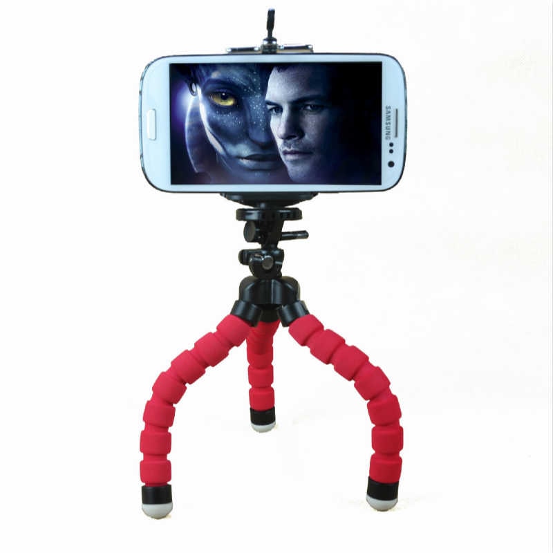 Octopus Flexible Tripod Mobile Phone Holder Camera Stand for Iphone Samsung Mini Bracket Picture Photo Taking Sport Accessories Octopus Flexible Tripod Mobile Phone Holder Camera Stand for Iphone Samsung Mini Bracket Picture Photo Taking Sport Accessories