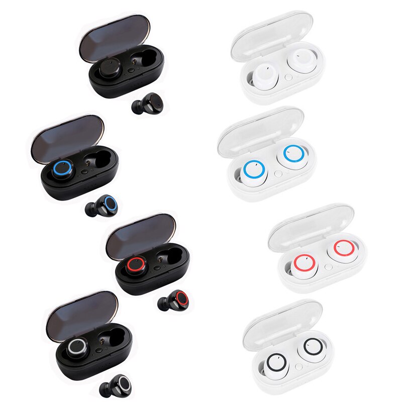 Y50 TWS wireless headphones sport earphone 5.0 bluetooth Gaming Headset Microphone Phone Wireless Earbuds For xiaomi lenovo pods