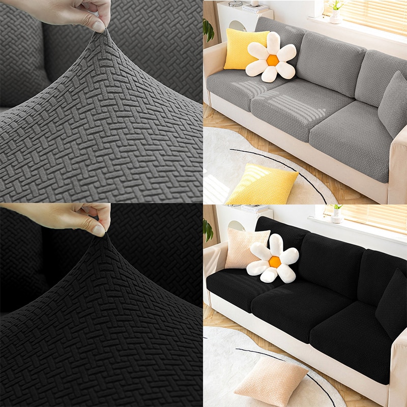 New Jacquard Sofa Seat Covers Stretch Sofa Cover For Living Room Modern Sofa Cushion Covers Plaid Sofas Covers For Home Hotel