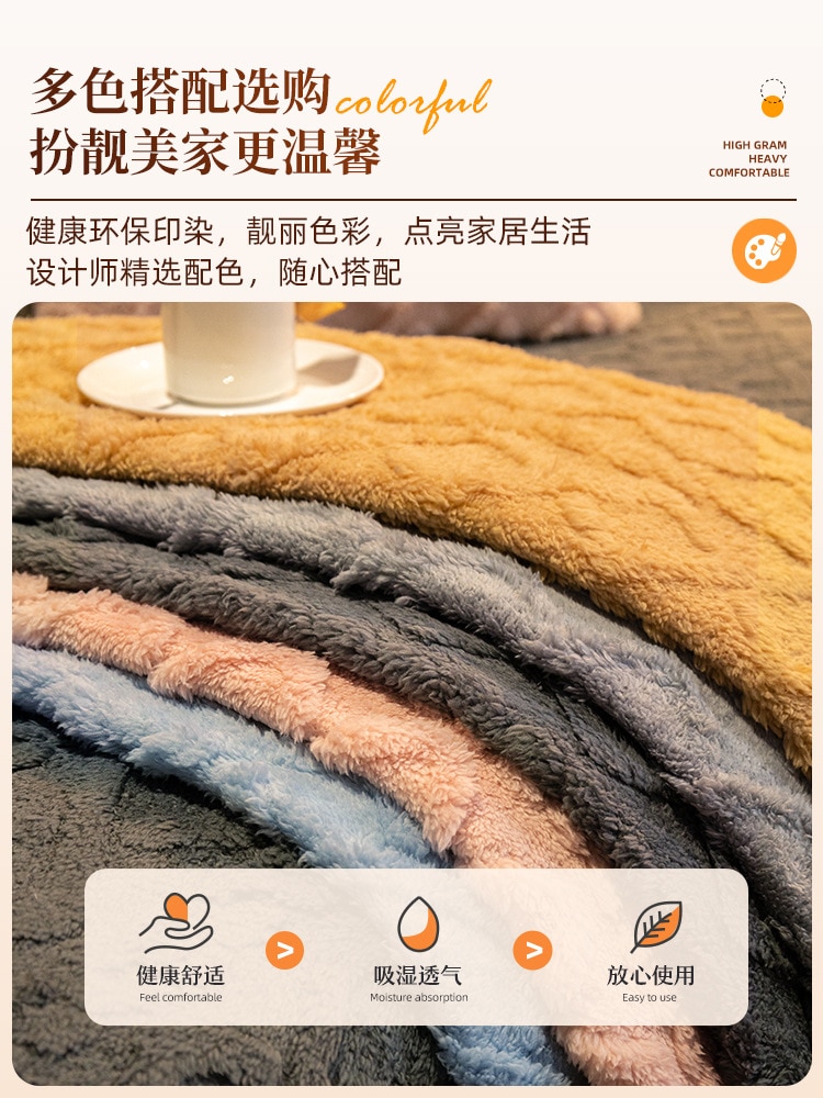 Living Room Sofa Cover Plush Couch Cover Nordic Sofa Cushion Non-slip Sofa Towel L-shaped Sofa Protective Case