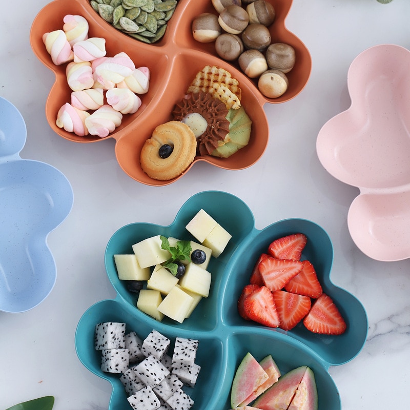 1Pc Food Storage Tray Nut Platter Candy Snacks Server Dish Divided Dried Fruit Snack Plate Appetizer Serving Platter 1Pc Food Storage Tray Nut Platter Candy Snacks Server Dish Divided Dried Fruit Snack Plate Appetizer Serving Platter